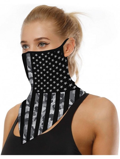 Balaclavas Face Scarf Bandana Ear Loops Face Mask Balaclava Men Women Neck Gaiters Dust Wind Motorcycle Mask Headwear - CJ199...