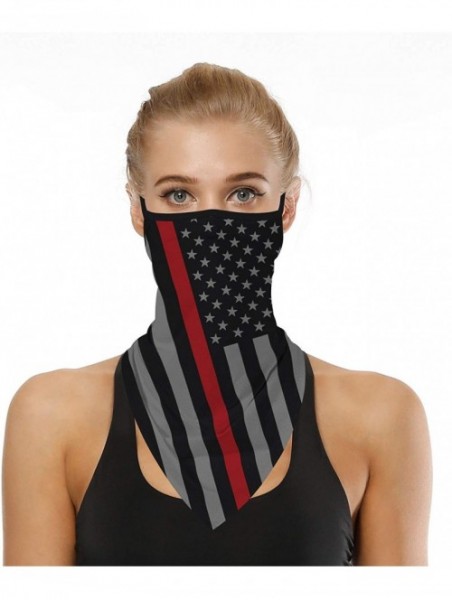 Balaclavas Face Scarf Bandana Ear Loops Face Mask Balaclava Men Women Neck Gaiters Dust Wind Motorcycle Mask Headwear - CJ199...