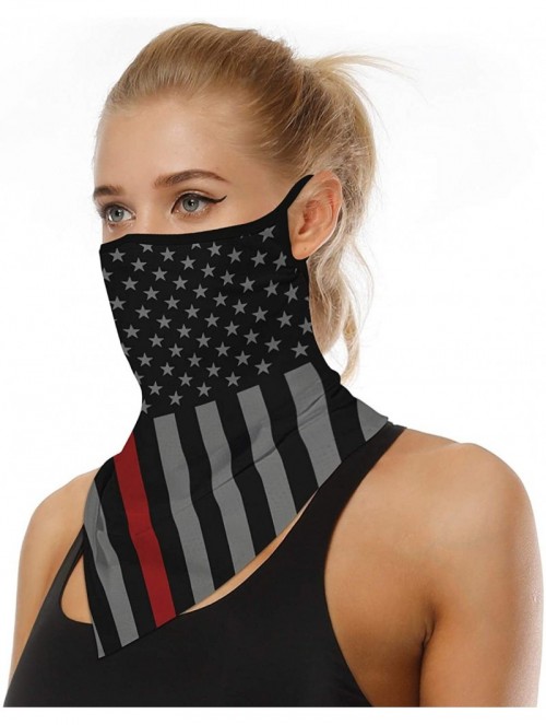 Balaclavas Face Scarf Bandana Ear Loops Face Mask Balaclava Men Women Neck Gaiters Dust Wind Motorcycle Mask Headwear - CJ199...