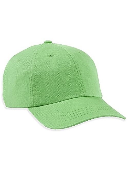 Baseball Caps Unstructured Baseball Cap-0670 - Lime - CV129XL90SV $25.80