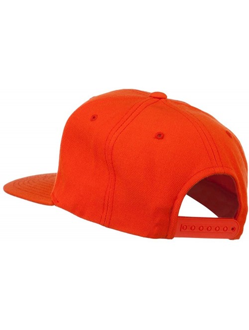 Baseball Caps Halloween Character Duke Embroidered Snapback Cap - Orange - CI11ONYRJKF $35.17