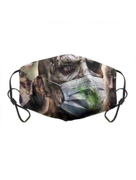 Balaclavas Men Women's Multi-Purpose Face Covers Co-ro-na-virus-Free-World-Map-2020- Face Mask with Adjustable Ear Loops - CN...