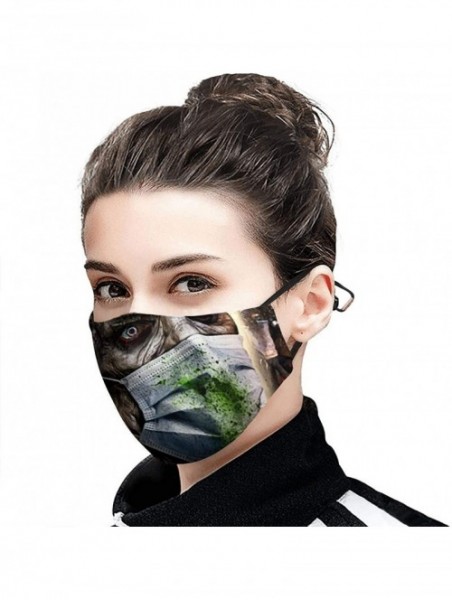 Balaclavas Men Women's Multi-Purpose Face Covers Co-ro-na-virus-Free-World-Map-2020- Face Mask with Adjustable Ear Loops - CN...