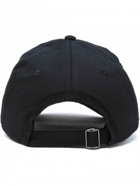 Baseball Caps Alien Head Baseball Cap Mens and Womens Hat - Black - C218M64OIYO $13.62