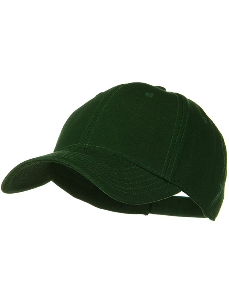 Baseball Caps Superior Cotton Twill Low Profile Strap Cap - Dark Green - CY11918DXJT $13.02