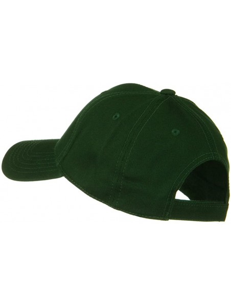 Baseball Caps Superior Cotton Twill Low Profile Strap Cap - Dark Green - CY11918DXJT $13.02