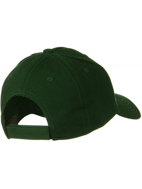 Baseball Caps Superior Cotton Twill Low Profile Strap Cap - Dark Green - CY11918DXJT $13.02