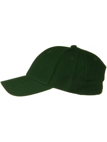 Baseball Caps Superior Cotton Twill Low Profile Strap Cap - Dark Green - CY11918DXJT $13.02