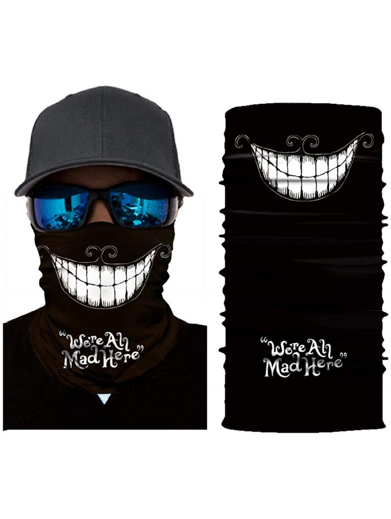 Balaclavas Summer Face Scarf Bandana Neck Gaiter Tube Magic Face Cover Scarf Balaclava Headwear Sun UV Protection - CF19896T9...