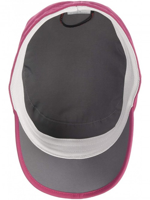 Sun Hats Radar Pocket Cap - Garnet - CF18E6ZI5Q2 $54.40