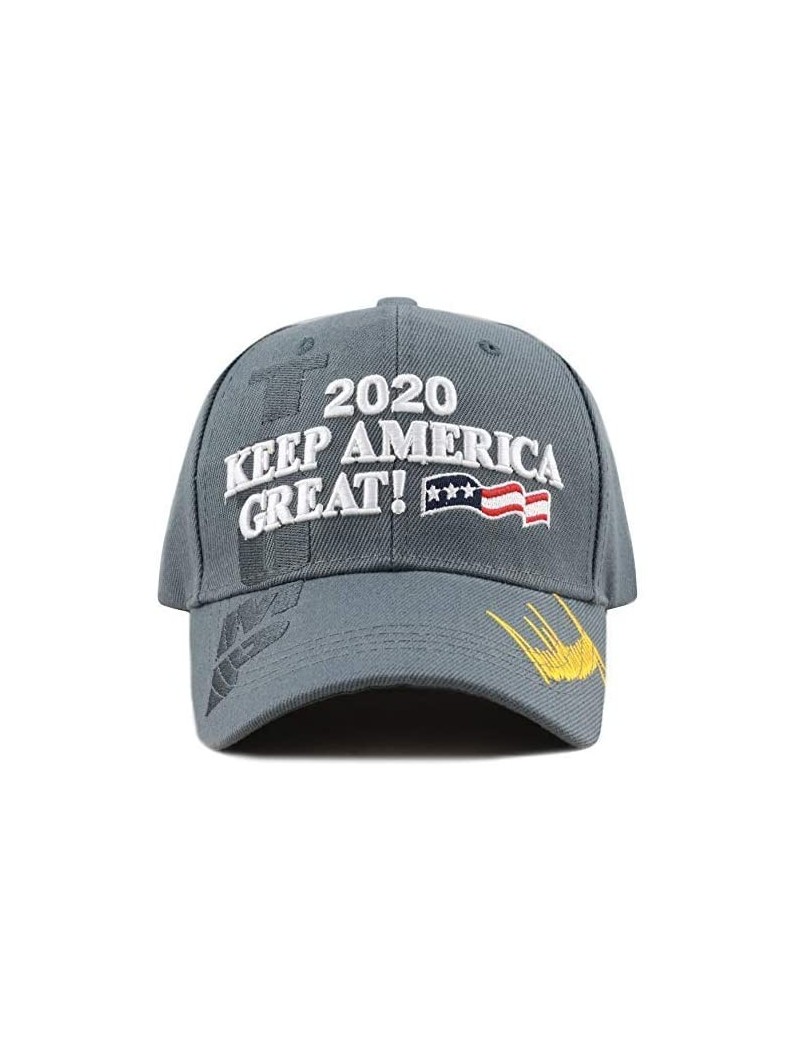 Baseball Caps Original Exclusive Donald Trump 2020" Keep America Great/Make America Great Again 3D Cap - 4. 2020-dark Grey - ...