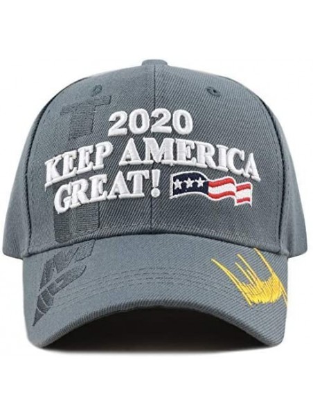 Baseball Caps Original Exclusive Donald Trump 2020" Keep America Great/Make America Great Again 3D Cap - 4. 2020-dark Grey - ...