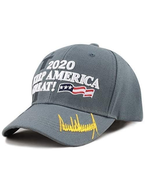 Baseball Caps Original Exclusive Donald Trump 2020" Keep America Great/Make America Great Again 3D Cap - 4. 2020-dark Grey - ...