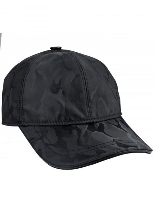 Baseball Caps Baseball Cap Hat- Adjustable Ball Caps Camo Hats Fishing Hunting Sun Cap - Black - C818CGQUYR5 $13.42