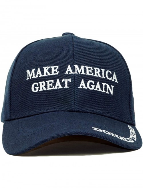 Baseball Caps Trump 2020 Keep America Great Embroidery Campaign Hat USA Baseball Cap - Make America Great Again- Navy - C7192...