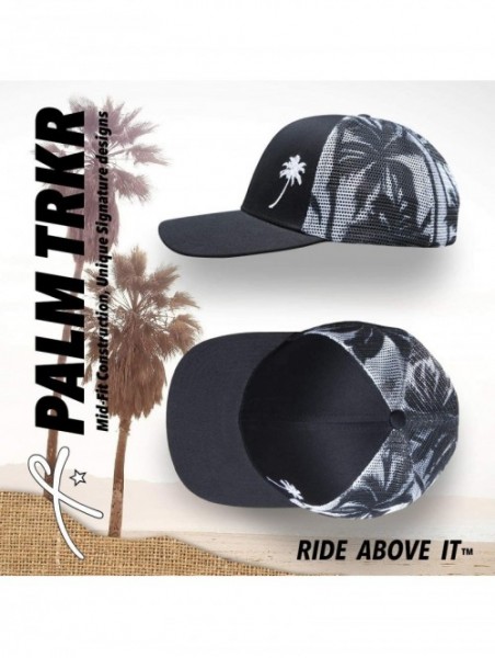 Baseball Caps Trucker Hat for Men or Women- Many Cool Designs - Palm Tree- Mesh Print - CL18TE2G85X $30.72