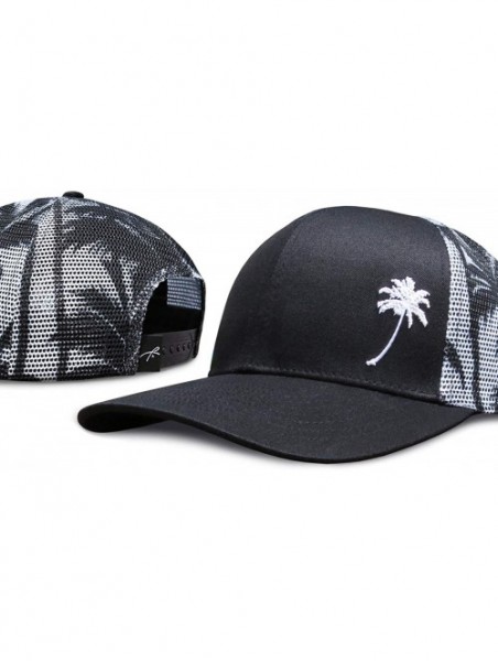 Baseball Caps Trucker Hat for Men or Women- Many Cool Designs - Palm Tree- Mesh Print - CL18TE2G85X $30.72