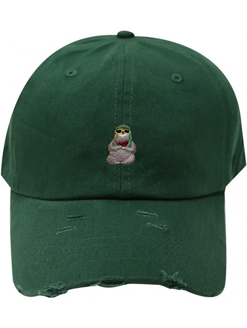 Baseball Caps Sloth Cotton Baseball Dad Caps - Qv440 Vintage Green - C418EOKCI9C $16.44