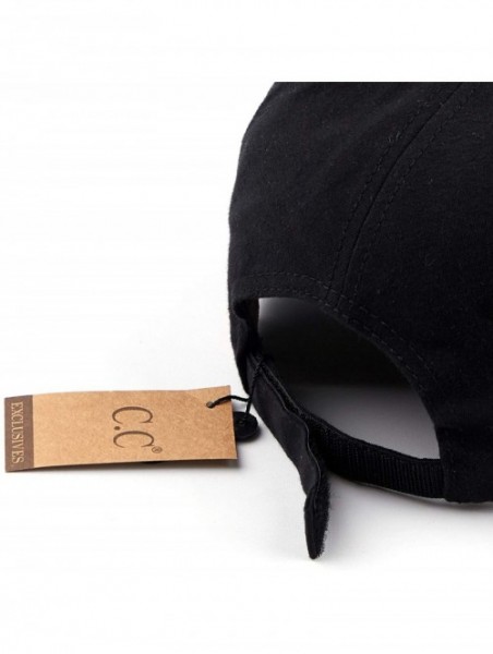 Baseball Caps Hatsandscarf Cotton Baseball Cap with Sparkling Star Pattern (BA-42) - Black - C418Q0983WA $16.37