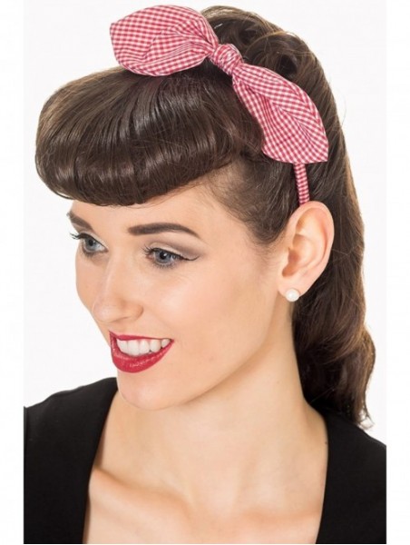 Headbands Riley Vintage Retro Headband - 3 Colours - Black / White - CA12CMR32P5 $16.13