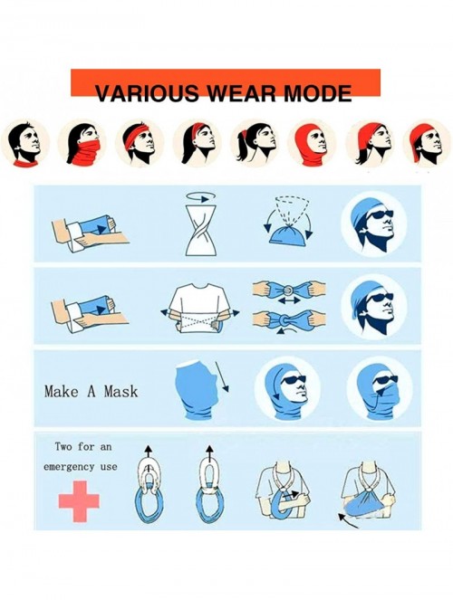 Balaclavas Cartoon Seamless Bandanas Balaclava Windproof - Style 5 - CR197AAK73Q $12.68