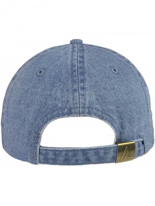 Baseball Caps Mom Life Dad Hat Mom Baseball Hat - Denim - CL18D4ZUTA6 $21.98