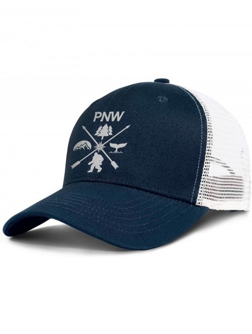 Baseball Caps PNW-Oregon-Patch- Unisex Mens Curved Fashion Caps Outdoor Hats - Pnw Oregon Patch-1 - C518TN640MK $19.77