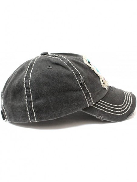 Baseball Caps Women's Happy Camper Camp Fire Patch Embroidery Baseball Hat - Charcoal - CH18CC6Z7IZ $21.50