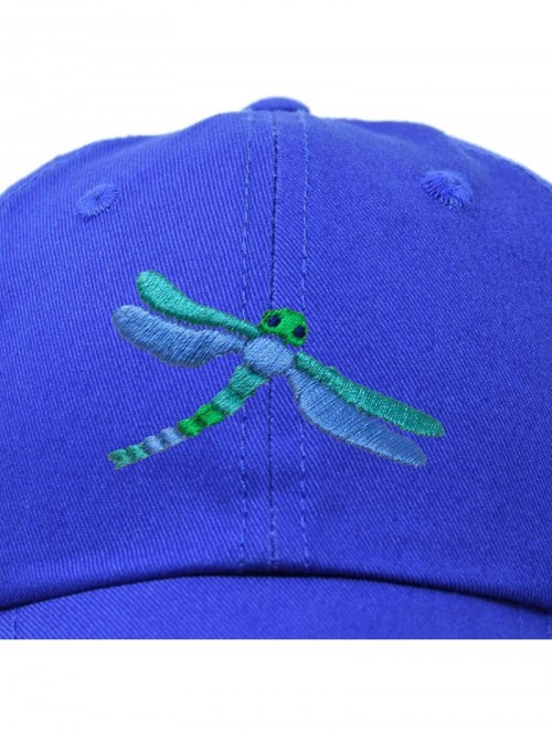 Baseball Caps Dragonfly Womens Baseball Cap Fashion Hat - Royal Blue - CK18KGXC3OG $13.98