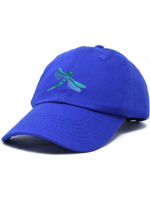 Baseball Caps Dragonfly Womens Baseball Cap Fashion Hat - Royal Blue - CK18KGXC3OG $13.98