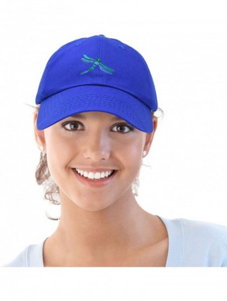 Baseball Caps Dragonfly Womens Baseball Cap Fashion Hat - Royal Blue - CK18KGXC3OG $13.98