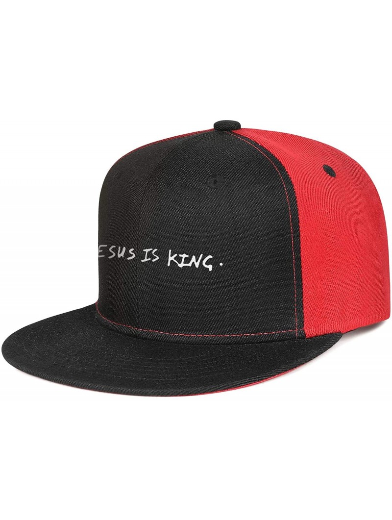 Skullies & Beanies Jesus-is-King-Kanye-west-Cap Unisex Hip-hop Cap Adjustable Truck Driver Hats - Jesus is King-8 - C318ZLG7U...