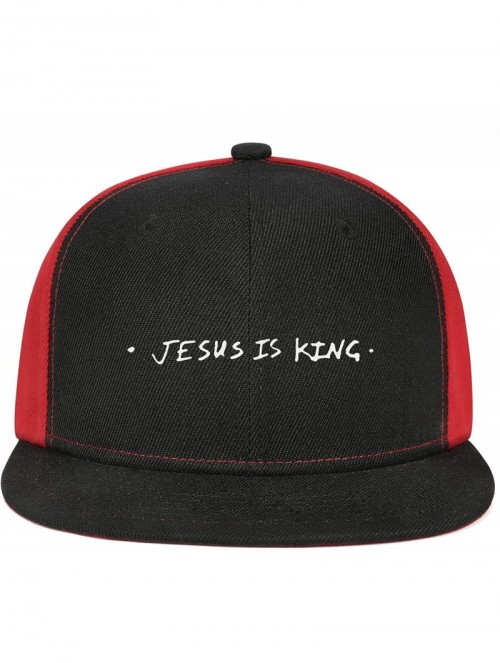 Skullies & Beanies Jesus-is-King-Kanye-west-Cap Unisex Hip-hop Cap Adjustable Truck Driver Hats - Jesus is King-8 - C318ZLG7U...