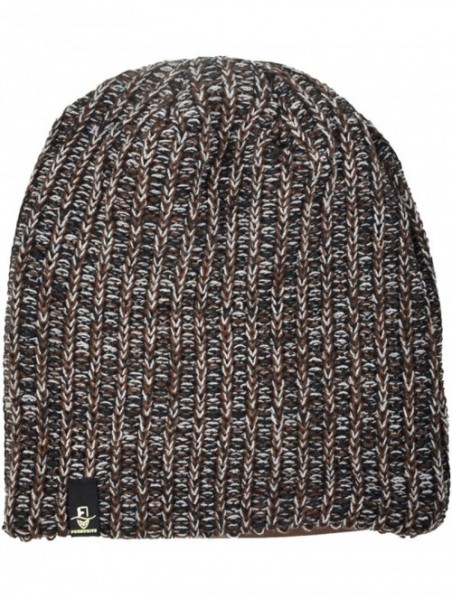 Skullies & Beanies Men's Slouchy Beanie Knit Crochet Rasta Cap for Summer Winter - Mixtz-grey - CP12O62TVYO $15.16