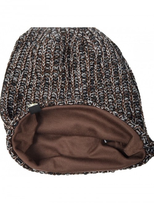 Skullies & Beanies Men's Slouchy Beanie Knit Crochet Rasta Cap for Summer Winter - Mixtz-grey - CP12O62TVYO $15.16