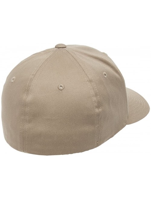 Baseball Caps Premium Original Fitted Hat Small/Medium Khaki - CQ129EIMAHZ $10.43