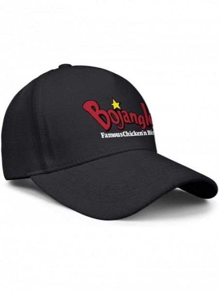 Baseball Caps Unisex Baseball Cap Printed Hat Denim Cap for Cycling - Bojangles' Famous Chicken-55 - CA19364KRWK $21.25