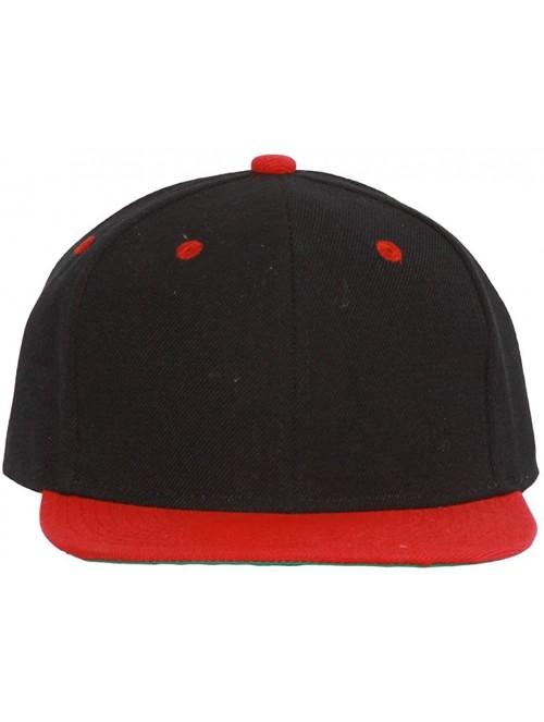 Baseball Caps Vintage Snapback Cap Hat - Navy/Red - CT116FOE81J $12.68