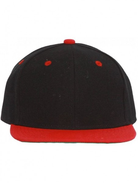 Baseball Caps Vintage Snapback Cap Hat - Navy/Red - CT116FOE81J $12.68