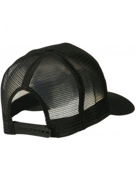 Baseball Caps Vietnam Army Veteran Patched Mesh Cap - Black - CF11Q3SOVH3 $21.60