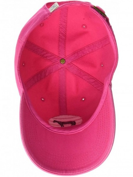 Baseball Caps Chill Cap Baseball Hat Collection - Sunny Horse-fiesta Pink - CL18NMCENC0 $30.96