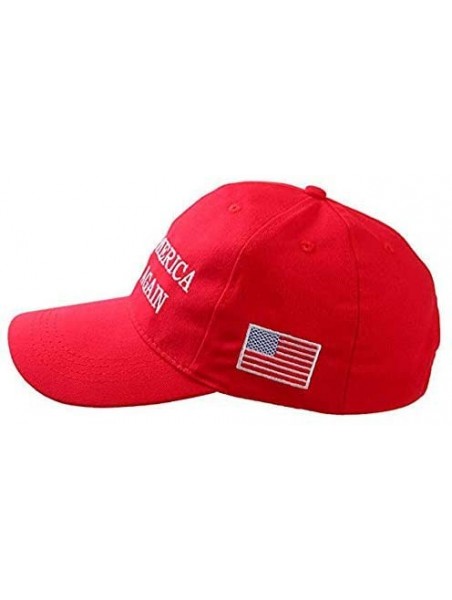 Baseball Caps Trump Hat 3D Embroidered Keep America Great Donald Trump 2020 Cap Adjustable Baseball Caps Women and Men - CD19...