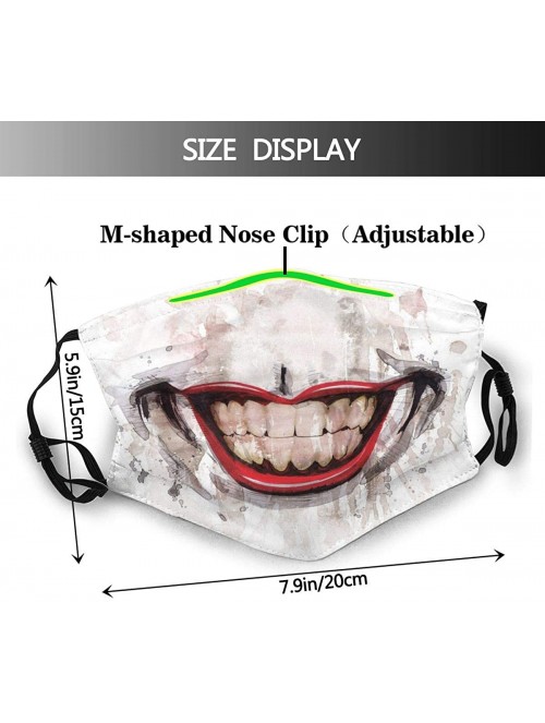 Balaclavas Face Mask Custom 3D Seamless Half Face Bandanas Balaclava - 6 - CM199T7OLXX $45.55