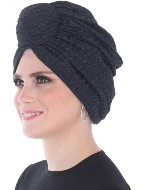 Headbands Turban Headwraps for Women with African Knot & Woven Lurex Thread for Extra Glimmer and Comfort for Cancer - CB193T...