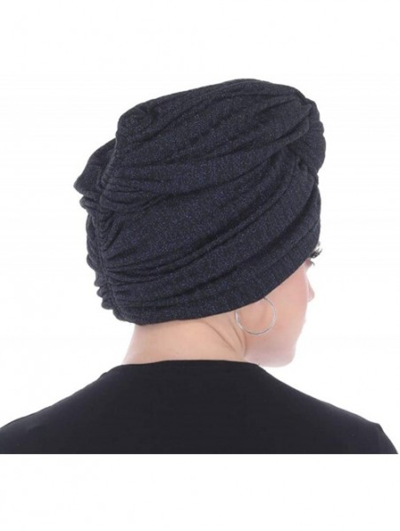 Headbands Turban Headwraps for Women with African Knot & Woven Lurex Thread for Extra Glimmer and Comfort for Cancer - CB193T...