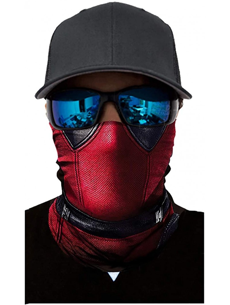 Balaclavas Face Mask Seamless Rave Bandana Dust Wind Sun UV Protection Neck Gaiter Mask Headwear Balaclava Face Scarf - CH197...