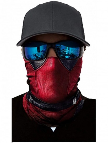 Balaclavas Face Mask Seamless Rave Bandana Dust Wind Sun UV Protection Neck Gaiter Mask Headwear Balaclava Face Scarf - CH197...