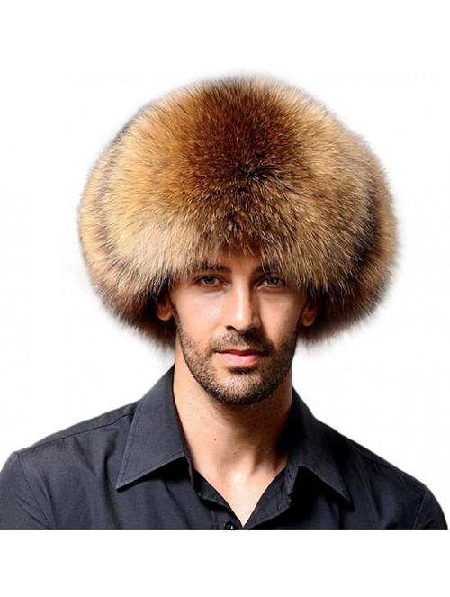 Balaclavas Faux Fur Bomber Hat Russian Ushanka Hat Tapper Hat with Earflap - Camel - C01887RMG7T $35.88