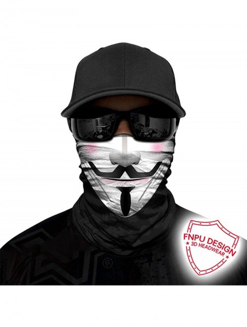 Balaclavas Seamless Bandana Protection Motorcycle Headbands - Clown - CT193Y3NM86 $22.03