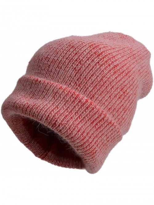 Skullies & Beanies Womens Cashmere Beanie Hat Ski Cap Slouchy Warm Winter Skull Y88 - Red - CK186ND0WWE $14.07